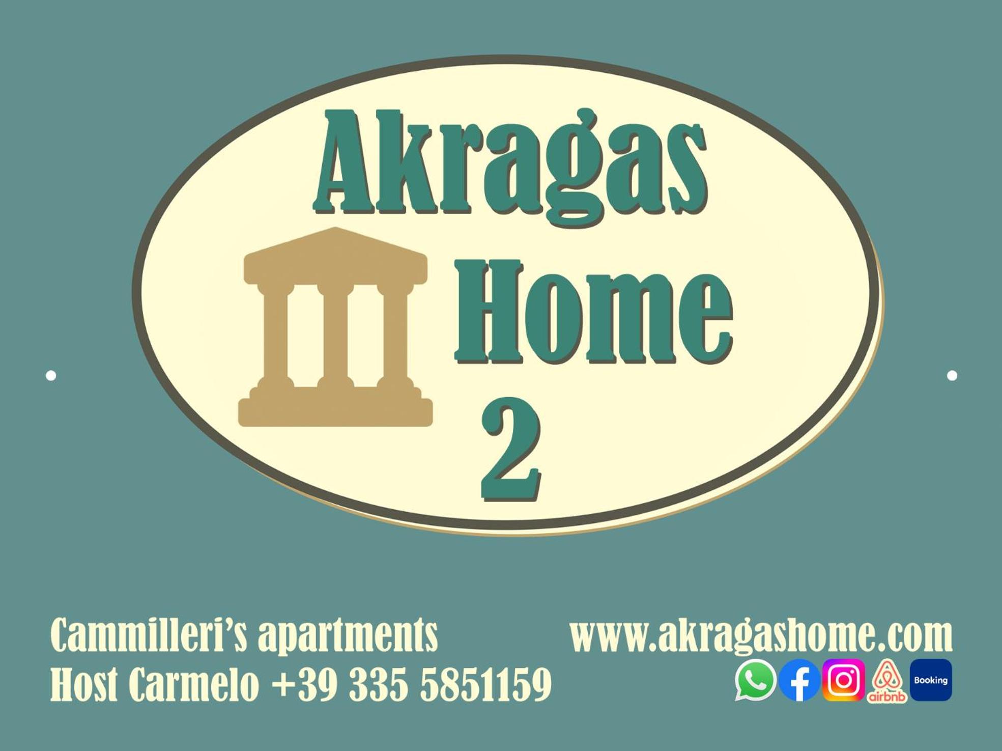 2 Apartments - Akragas Home 1 & 2 On Via Atenea City Center With View Agrigent Exterior foto